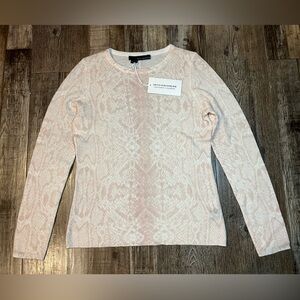 360 Cashmere Lightweight Crewneck Pullover Sweater Women’s Size Small NWT